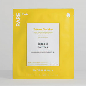 RARE PARIS TRÉSOR SOLAIRE SOOTHING FACE MASK – RAMINANTI VEIDO KAUKĖ